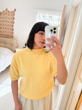 Load image into Gallery viewer, Butter Yellow Sweater Top