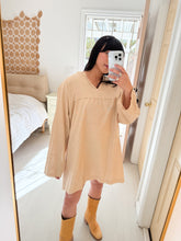 Load image into Gallery viewer, 70s Natural Mini Dress or Tunic