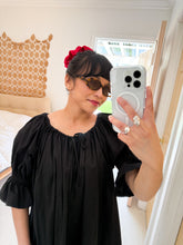 Load image into Gallery viewer, Black Mini Seasons Dress