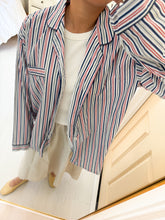 Load image into Gallery viewer, Cotton Striped Pajama Shirt
