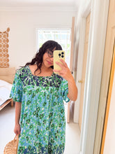 Load image into Gallery viewer, Painted Florals Muumuu Dress