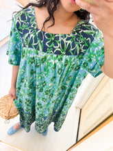 Load image into Gallery viewer, Painted Florals Muumuu Dress