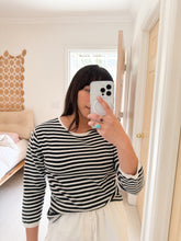 Load image into Gallery viewer, Soft Vintaged Striped Top