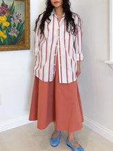 Load image into Gallery viewer, Vintage Gap Perfect Pink Striped Shirt