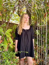 Load image into Gallery viewer, Black Mini Seasons Dress
