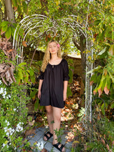 Load image into Gallery viewer, Black Mini Seasons Dress
