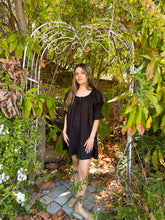 Load image into Gallery viewer, Black Mini Seasons Dress
