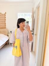 Load image into Gallery viewer, Vintage Sleepwear Striped Dress
