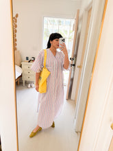 Load image into Gallery viewer, Vintage Sleepwear Striped Dress
