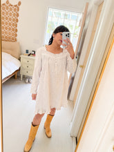 Load image into Gallery viewer, Cotton Floral Mini Dress
