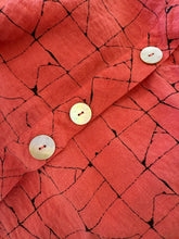 Load image into Gallery viewer, Cotton Blood Orange Patterned Shirt

