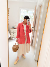 Load image into Gallery viewer, Cotton Blood Orange Patterned Shirt
