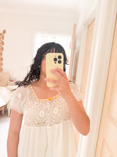 Load image into Gallery viewer, Antique Crochet Cotton Dress
