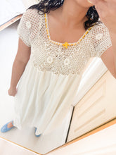 Load image into Gallery viewer, Antique Crochet Cotton Dress
