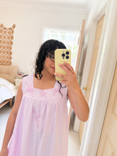 Load image into Gallery viewer, Pastel Purple Dress and Robe Set
