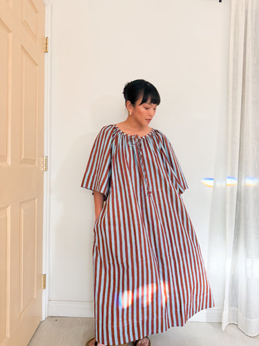 Striped Market Dress
