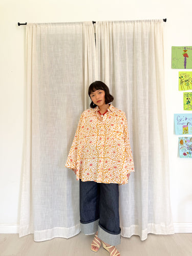 Signature Big Shirt in Wavy Floral (Limited Edition)