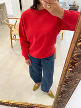 Load image into Gallery viewer, 90s Red Crew Neck
