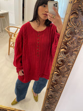 Load image into Gallery viewer, Cozy Henley Sweater
