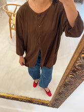 Load image into Gallery viewer, Chocolate Button Tunic
