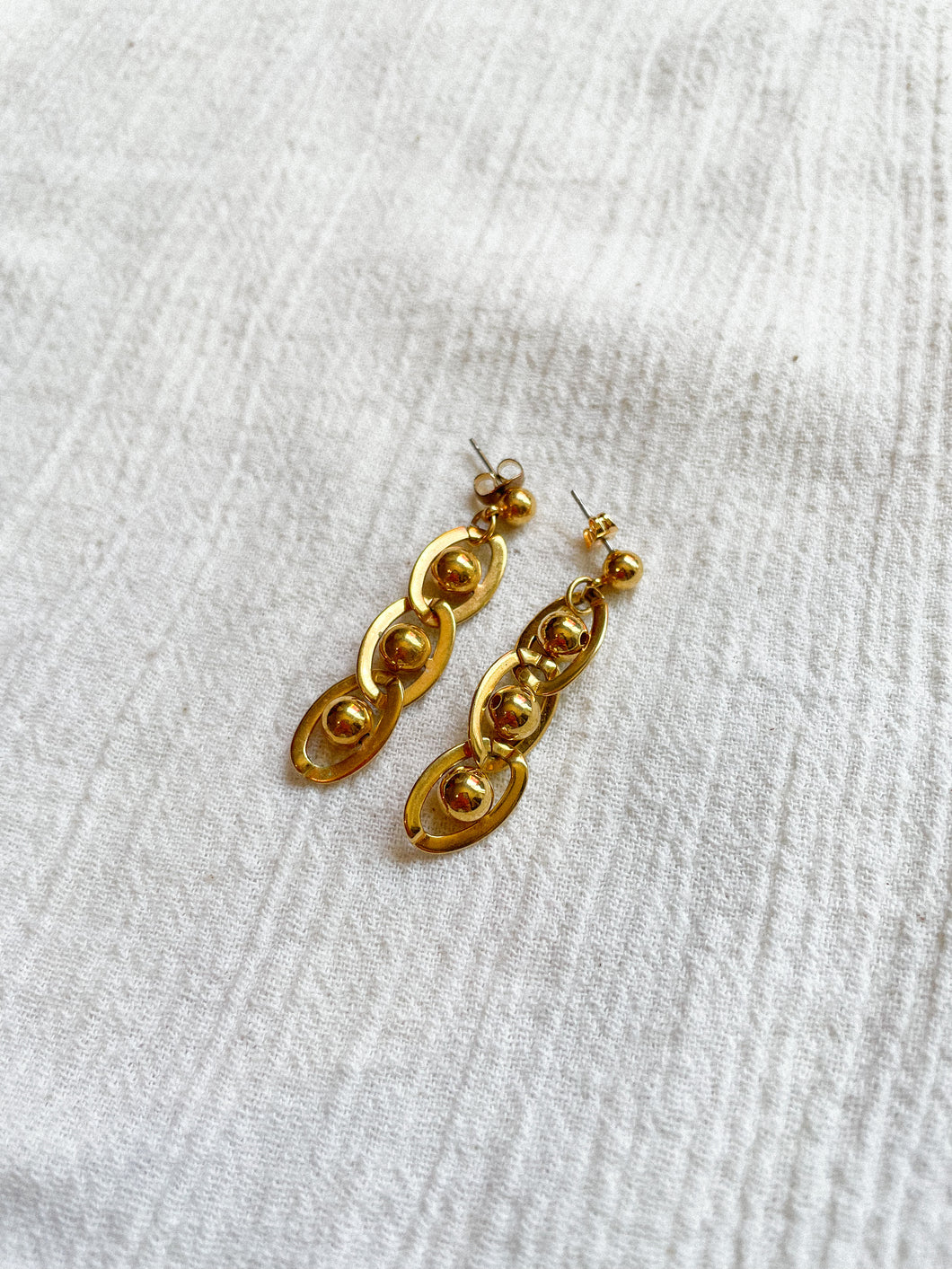 Delicate Chain Drop Earrings