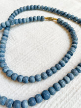 Load image into Gallery viewer, Indigo Glass Bead Necklace
