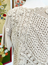 Load image into Gallery viewer, Hand-Knit Floral Artist Top
