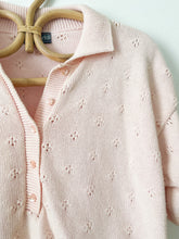 Load image into Gallery viewer, Eyelet Cotton Sweater Top
