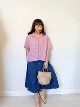 Load image into Gallery viewer, Easy Linen Lilac Blouse
