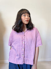 Load image into Gallery viewer, Easy Linen Lilac Blouse
